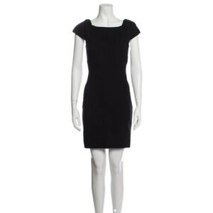 Miusol Black City Goddess Dress Short Sleeves